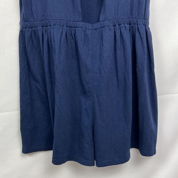 Melrose and Market Navy Open back knit girls romper size xl (14/16) EUC - Picture 7 of 12
